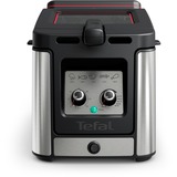 Tefal Fritteuse Clear Duo FR600D edelstahl/schwarz, 2.000 Watt, Ölbehälter 3,5 Liter