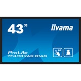 iiyama ProLite TF4339AS-B1AG, Public Display schwarz (matt), UltraHD/4K, IPS, Touchscreen