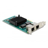 DeLOCK PCIe x1 auf 2x RJ45 Gbit, LAN-Adapter Intel® i350