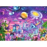 Ravensburger Kinderpuzzle Kosmische Stadt 200 Teile