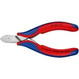 KNIPEX Elektronikzangen-Set, 7-teilig rot/blau, inkl. Präzisionspinzette