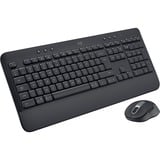 Logitech Signature MK650 Combo for Business, Desktop-Set graphit, DE-Layout, Plunger, Logi Bolt, Bluetooth, für Windows/macOS/Chrome OS/Linux/iPadOS/Android