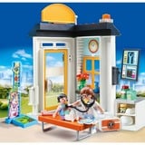 PLAYMOBIL 70818 City Life Starter Pack Kinderärztin, Konstruktionsspielzeug 