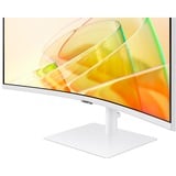 SAMSUNG ViewFinity S65TC S34C650TAU, LED-Monitor 86.4 cm (34 Zoll), weiß, UWQHD, VA, Curved, AMD Free-Sync, Thunderbolt 4.0, 100Hz Panel