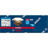 Bosch Expert C470 Schleifblatt, Ø 150mm, K120 Multilochung 50 Stück, für Exzenterschleifer