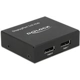 DeLOCK DisplayPort Splitter 1.2 > 2x DisplayPort 4K schwarz