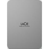 LaCie Mobile Drive Secure 5 TB, Externe Festplatte grau, USB-C 3.2 (5 Gbit/s)