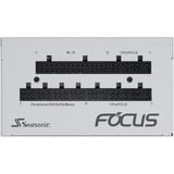 Seasonic FOCUS GX-1000 ATX2.4 WHITE, PC-Netzteil weiß, 6x PCIe, Kabel-Management, 1000 Watt