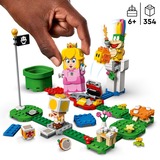 LEGO 71403 Super Mario Abenteuer mit Peach – Starterset, Konstruktionsspielzeug Baubares Spielzeug mit interaktiver Prinzessinnen Figur, Gelber Toad und Lemmy