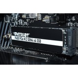 Patriot P400 1 TB, SSD schwarz/weiß, PCIe 4.0 x4, NVMe 1.3, M.2 2280