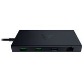 Razer USB-C Dock - Schwarz, Dockingstation schwarz, USB-A, USB-C, Gigabit LAN, HDMI, PD