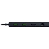 Razer USB-C Dock - Schwarz, Dockingstation schwarz, USB-A, USB-C, Gigabit LAN, HDMI, PD