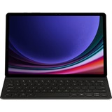 SAMSUNG Book Cover Keyboard Slim, Tablethülle schwarz, DE-Layout, Samsung Galaxy Tab S9 | S9 FE