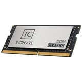 Team Group SO-DIMM 16 GB DDR4-3200  , Arbeitsspeicher silber, TTCCD416G3200HC22-S01, T-CREATE CLASSIC 