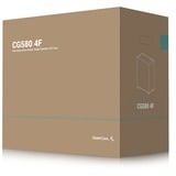 DeepCool CG580 4F , Tower-Gehäuse schwarz, Tempered Glass x 2