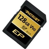 Patriot EP 128 GB SDXC, Speicherkarte schwarz, UHS-II U3, Class 10, V90