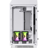 Thermaltake The Tower 100 Mini, Tower-Gehäuse weiß, Tempered Glass