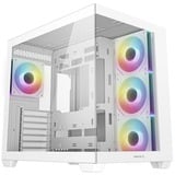 DeepCool CG530 4F , Tower-Gehäuse weiß, Tempered Glass x 2