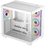 DeepCool CG530 4F , Tower-Gehäuse weiß, Tempered Glass x 2