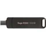 Patriot Rage R550 512GB, USB-Stick schwarz, USB-A und USB-C 3.2 Gen 1