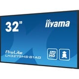 iiyama ProLite LH3275HS-B1AG, Public Display schwarz (matt), FullHD, IPS, Lautsprecher