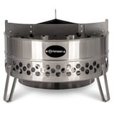 Petromax Grillplatte für Feuertonne Tyropit und Pyron 6mm Stahl, Ø 57cm