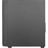 Aerocool Hexform G-BK-V2 , Tower-Gehäuse schwarz, Tempered Glass