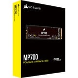 Corsair MP700 1 TB, SSD schwarz, PCIe 5.0 x4, NVMe 2.0, M.2 2280