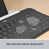 Logitech Keys-To-Go, Tastatur blau, DE-Layout