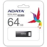 ADATA UR340 64 GB, USB-Stick nickel, USB-A 3.2 Gen 1