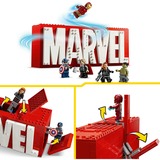 LEGO 76313 Marvel Logo & Minifiguren, Konstruktionsspielzeug 