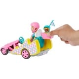 Mattel Barbie Family & Friends Stacie Go-Kart, Puppe 