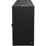 Aerocool CS-111-G-BK-v1, Tower-Gehäuse schwarz, Tempered Glass