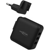 Ansmann USB-Ladegerät Travel Charger TC315 schwarz, 3x USB-A, 15 Watt