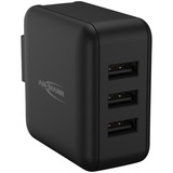 Ansmann USB-Ladegerät Travel Charger TC315 schwarz, 3x USB-A, 15 Watt