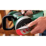 Bosch Akku-Exzenterschleifer UniversalOrbit 18V-20, 18Volt grün, Li-Ionen Akku 2,0Ah, POWER FOR ALL ALLIANCE