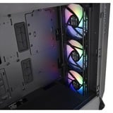 Thermaltake Ceres 500 TG ARGB, Tower-Gehäuse schwarz, Tempered Glass