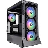 Thermaltake Ceres 500 TG ARGB, Tower-Gehäuse schwarz, Tempered Glass