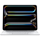 Apple Magic Keyboard für 13" iPad Pro (M4), Tastatur weiß, US-Layout, Scherenmechanik
