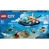 LEGO 60377 City Meeresforscher-Boot, Konstruktionsspielzeug 