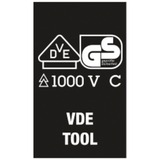 Wera Kraftform Kompakt VDE 16 Torque extra slim 1 Tool Finder, 16-teilig, Schraubendreher rot/gelb, inkl. Steckgriff, Drehmoment-Steckgriff, VDE-Wechselklingen