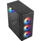 Aerocool Designer-G-BK-v2, Tower-Gehäuse schwarz