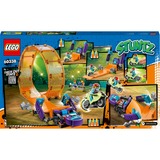 LEGO 60338 City Stuntz Schimpansen-Stuntlooping, Konstruktionsspielzeug Action-Spielzeug mit Rampe, Stunt-Motorrad und 3 Minifiguren