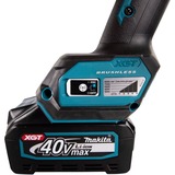 Makita Akku-Winkelschleifer GA023GM201 XGT, 40Volt blau/schwarz, 2x Li-Ion XGT Akku 4,0Ah, MAKPAC