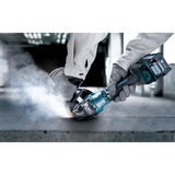 Makita Akku-Winkelschleifer GA023GM201 XGT, 40Volt blau/schwarz, 2x Li-Ion XGT Akku 4,0Ah, MAKPAC