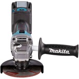 Makita Akku-Winkelschleifer GA023GM201 XGT, 40Volt blau/schwarz, 2x Li-Ion XGT Akku 4,0Ah, MAKPAC