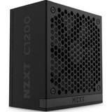 NZXT C1200 Gold ATX 3.1, PC-Netzteil schwarz, 1x 16-Pin Grafikkarten Stecker, 6x PCIe, Kabel-Management, 1200 Watt