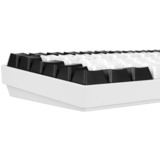 Sharkoon SKILLER SGK50 S3, Gaming-Tastatur weiß, IT-Layout, Gateron Yellow