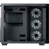 Aerocool P500C-G-BK-v1, Tower-Gehäuse schwarz, Tempered Glass x 3