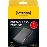 Intenso Externe SSD Premium 1 TB schwarz, USB-A 3.2 Gen 1 (5 Gbit/s)